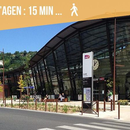 Zenitude-T3-Terrasse-Parking Apartment Agen Bagian luar foto